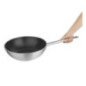 Wok aluminium antiadhesif induction Vogue Teflon Platinum Plus 300mm