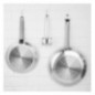 Wok aluminium antiadhesif induction Vogue Teflon Platinum Plus 300mm