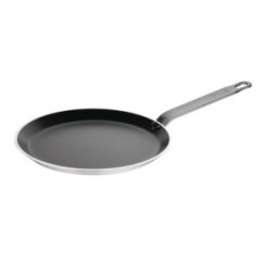 Crêpière antiadhésive induction en aluminium et téflon Vogue 260mm