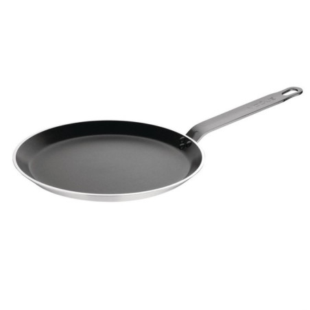 Crêpière antiadhésive induction en aluminium et téflon Vogue 260mm