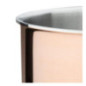 Casserole triple paroi cuivre induction Vogue 200x100mm