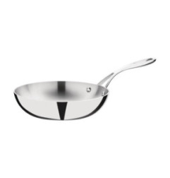 Poêle inox triple paroi Vogue 200mm