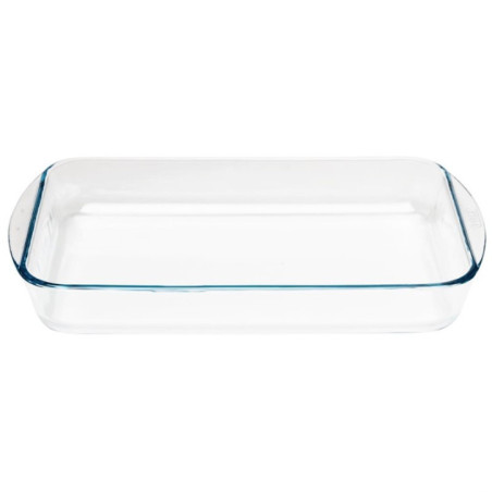 Plat à four rectangulaire en verre Pyrex 350mm 