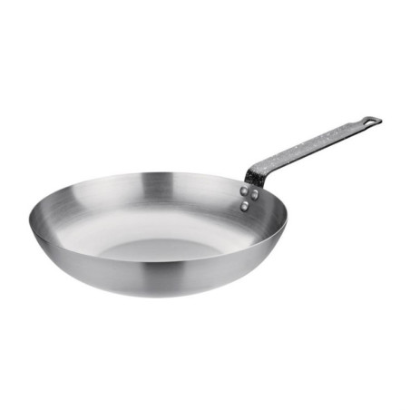 Wok en acier carbone Vogue 280mm