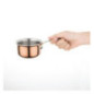 Mini casserole en cuivre Vogue 330ml