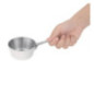 Mini saucière en acier inoxydable Vogue 85mm