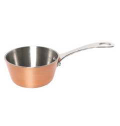 Mini saucière en cuivre Vogue 85mm