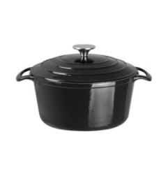 Cocotte ronde noire Vogue