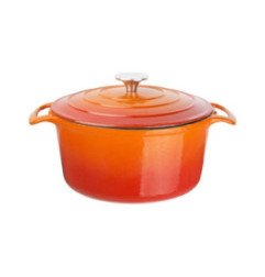 Grande cocotte ronde orange Vogue