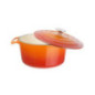 Grande cocotte ronde orange Vogue