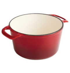 Cocotte ronde rouge Vogue