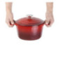 Cocotte ronde rouge Vogue