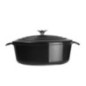 Cocotte ovale Vogue noire 5L