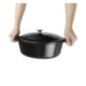 Cocotte ovale Vogue noire 5L