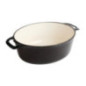 Grande cocotte ovale noire Vogue 6L