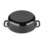 Grande cocotte ovale noire Vogue 6L