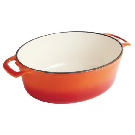 Cocotte ovale Vogue orange 5L