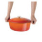 Cocotte ovale Vogue orange 5L