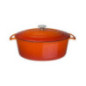 Grande cocotte ovale orange Vogue 6L