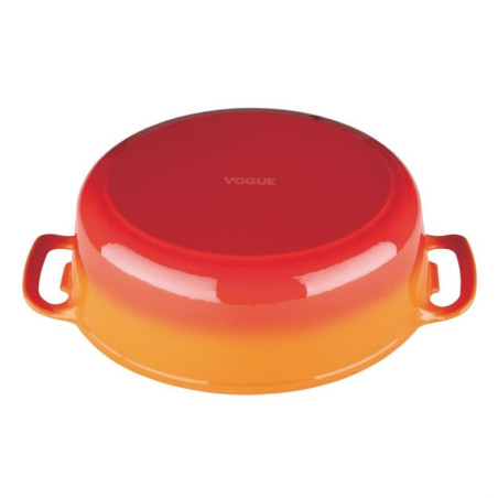 Grande cocotte ovale orange Vogue 6L