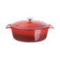 Grande cocotte ovale rouge Vogue 6L