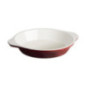 Plat à gratin rond rouge Vogue