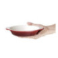 Plat à gratin rond rouge Vogue