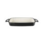 Plat en fonte rectangulaire Vogue noir 1,8L
