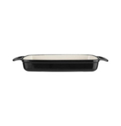 Plat en fonte rectangulaire Vogue noir 1,8L