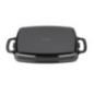 Plat en fonte rectangulaire Vogue noir 1,8L