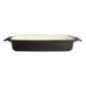 Plat en fonte rectangulaire Vogue noir 2,8L
