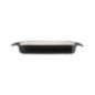 Plat en fonte rectangulaire Vogue noir 2,8L