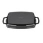Plat en fonte rectangulaire Vogue noir 2,8L