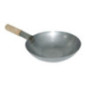 Wok en acier doux Vogue 33 cm