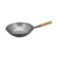 Wok en acier doux Vogue 33 cm