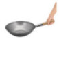 Wok en acier doux Vogue 33 cm