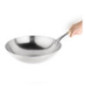 Wok conique en acier doux Vogue 35,6cm