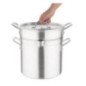 Marmite bain marie aluminium Vogue 10L