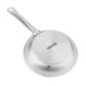 Poêle induction en acier inoxydable Vogue 200mm