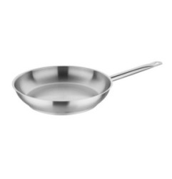 Poêle induction en acier inoxydable Vogue 280mm