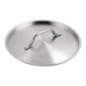 Couvercle  en acier inoxydable Vogue 240mm