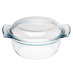 Cocotte ronde en verre Pyrex 3,75L