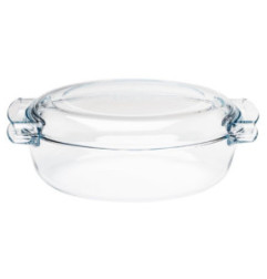 Faitout ovale en verre Pyrex 4,5L