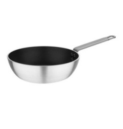 Sauteuse conique antiadhésive en aluminium Vogue 240mm