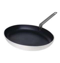 Poêle ovale antiadhésive en aluminium Vogue 360mm