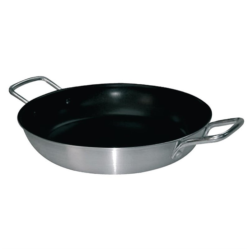 Poêle à paëlla antiadhésive aluminium Vogue 45 cm