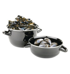 Marmite à moules émaillée Olympia 1,5kg