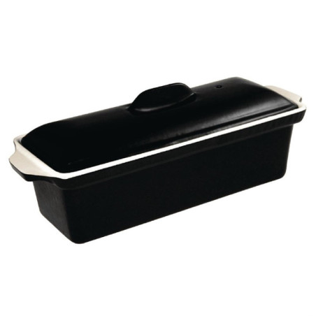 Terrine en fonte Vogue noire 1,7L