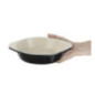 Plat à gratin rond noir Vogue 750ml