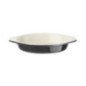 Plat à gratin ovale noir Vogue 650ml